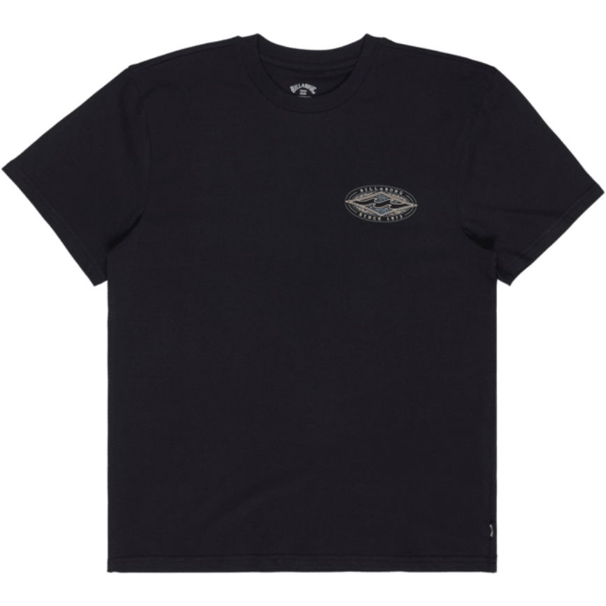 2026 Billabong Mens Diamond Vision T-Shirt EBYZT00619 - Black
